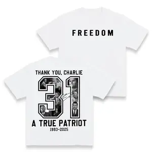 Freedom CK Sweatshirt, True Patriot Graphic Tee, Rest In Peace, Justice Political Memorial, American flag Trending Made In USA For Women For Men [180G 100% cotton, lightweight and breathable, soft and comfortable]