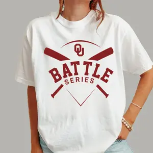 Oklahoma Football Battle Series Softball024-Sided T-Shirt, Gift For Him, Gift For Her, Gift For Fan