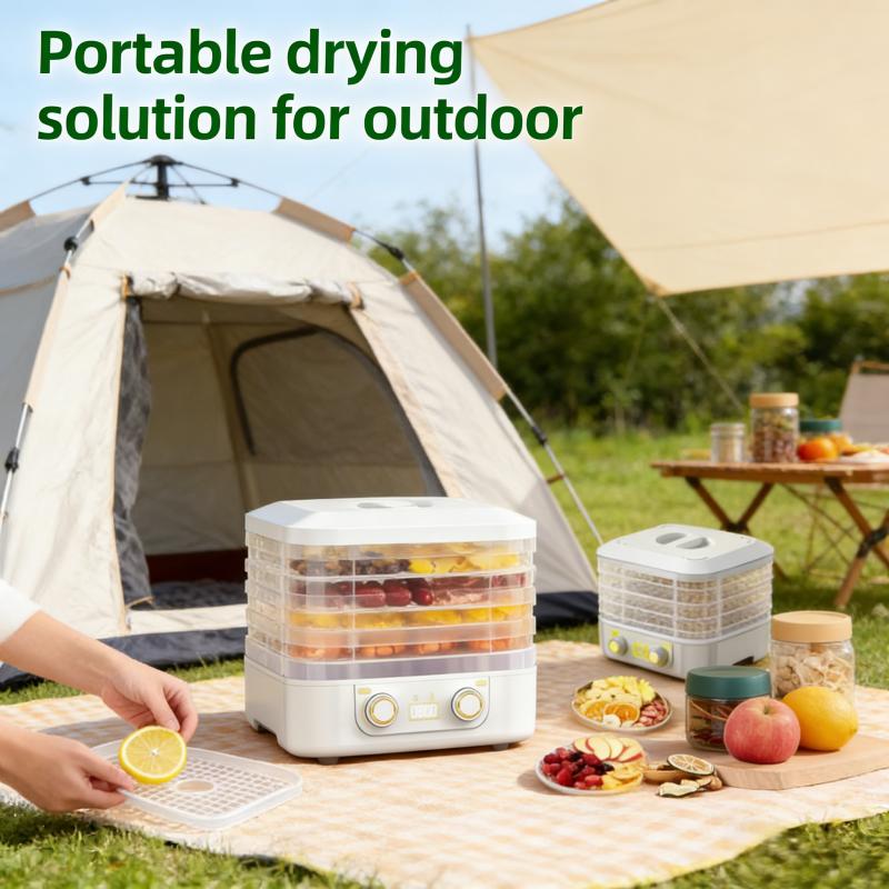 Five layer small household dryer, multi-layer fruit dryer, adjustable temperature meat dryer, suitable for drying herbs, mushrooms, and can replace healthy snacks Five layer small household dryer, multi-layer fruit dryer, adjustable temperature meat dryer, suitable for drying herbs, mushrooms, and can replace healthy snacks
