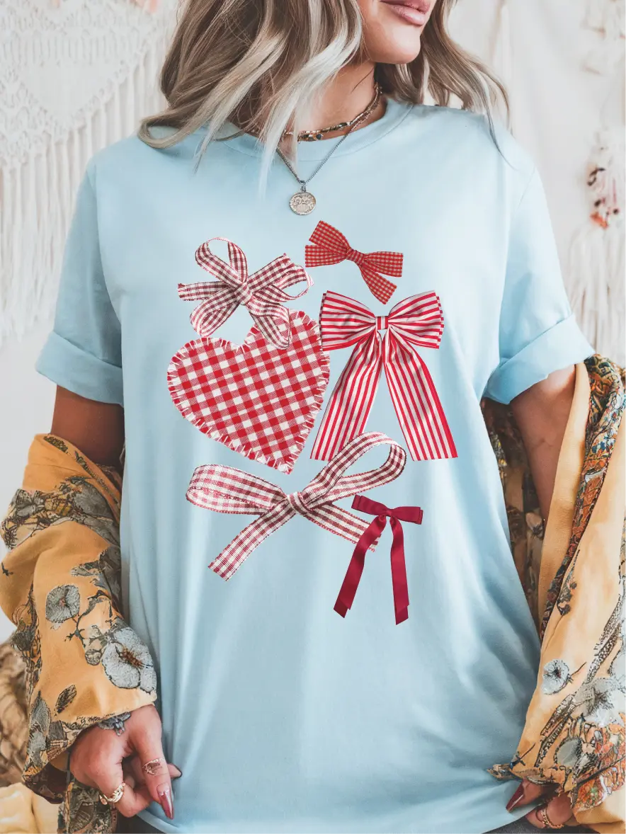 Wrapped in Love ~ Unisex Short Sleeve CC Garment Dyed T-Shirt Printed in the USA