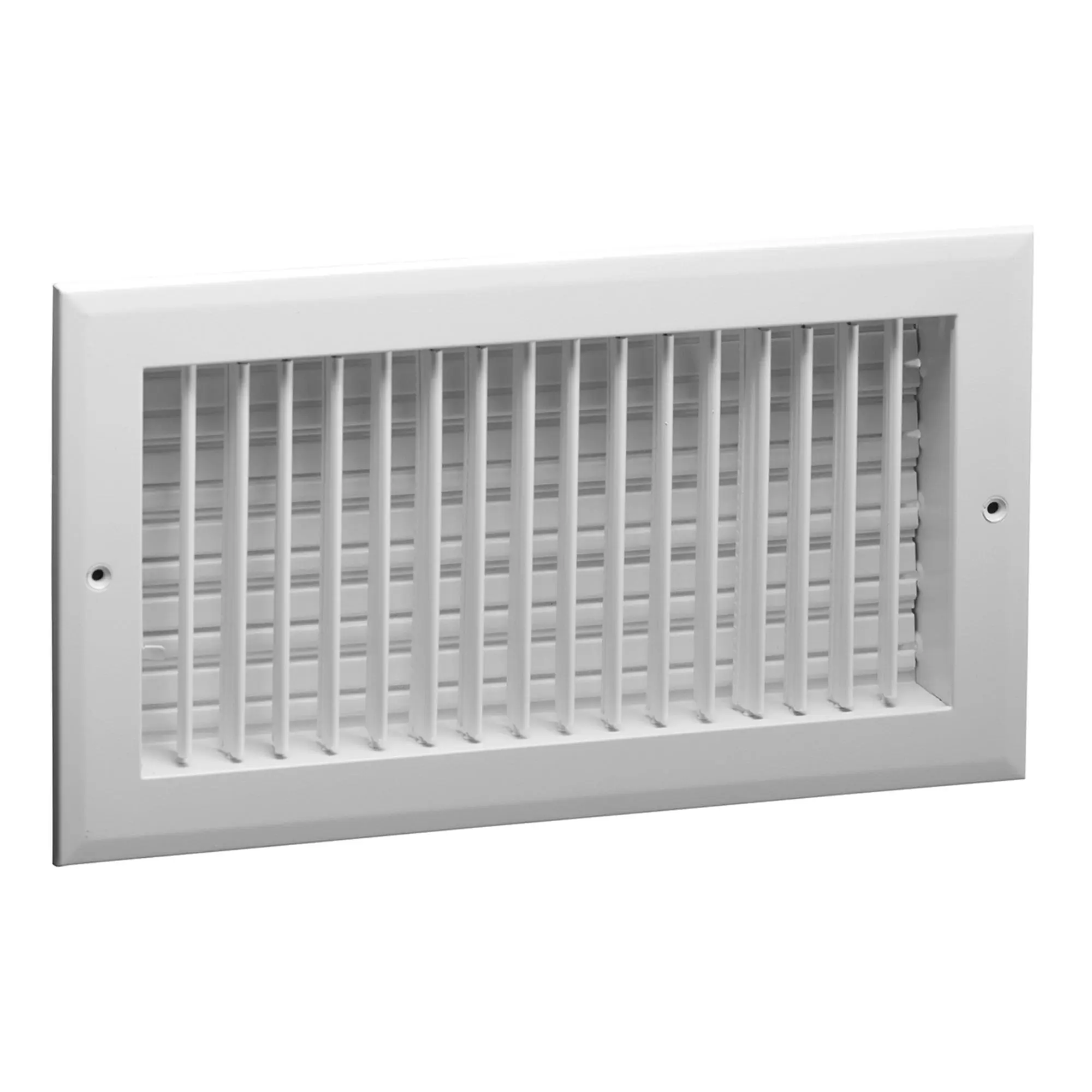 Hart & Cooley 12 x 8 Inch Air Vent Cover, Register w/Multi-Shutter Damper, White