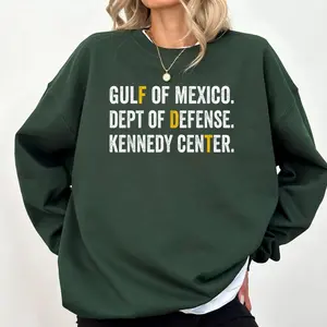 Gulf of Mexico Dept of Defense Kennedy Center Vintage Retro Sweatshirt