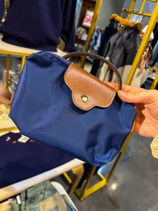 Lonnie Zip Mini Bag - Navy