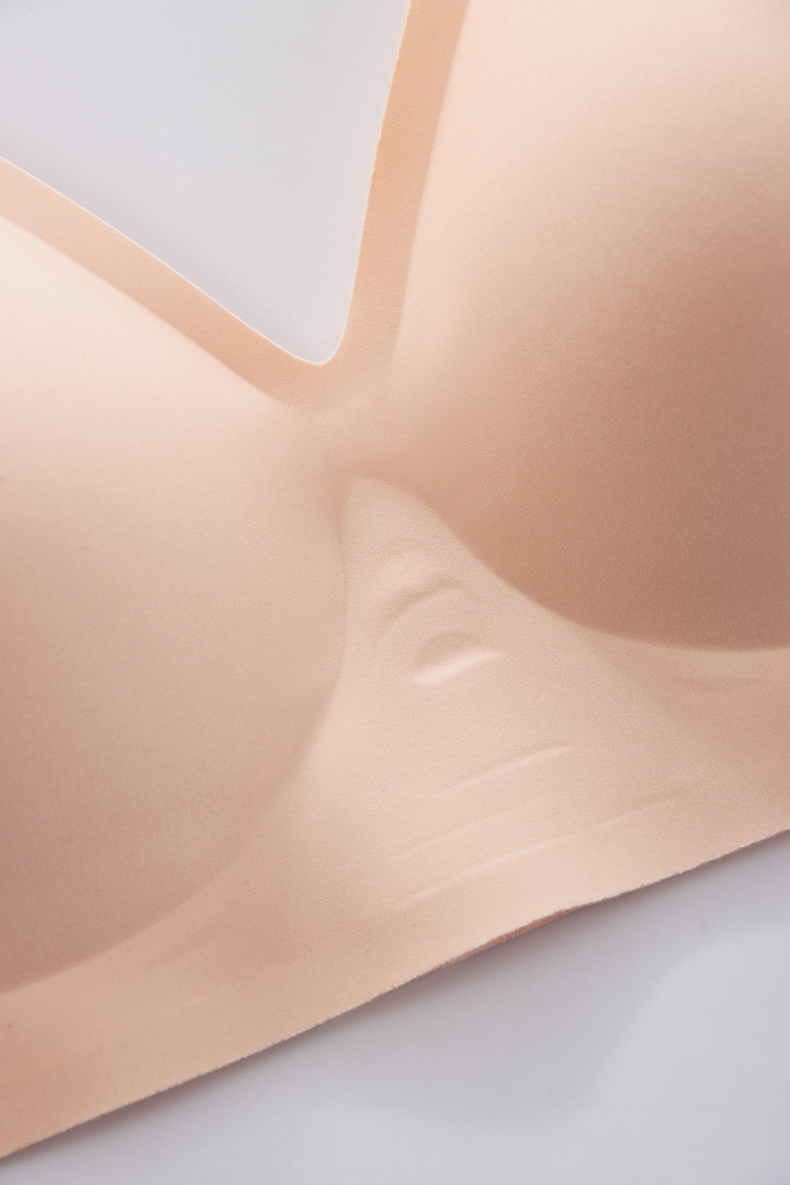 1/2/3/4PCS Women Wireless Seamless Jelly Bras Deep V No Underwire Push Up Bras Wirefree Full Coverage T Shirt Adjustable Bra Nylon Spandex Womenswear S-4XL