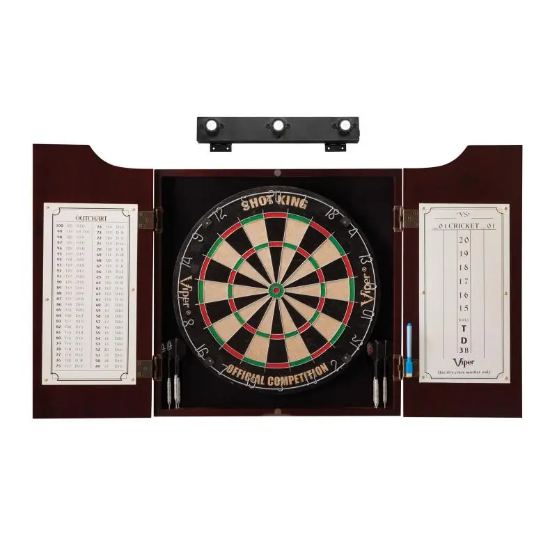 Viper Hudson All-in-One Dart Center & Shadow Buster Dartboard Light Bundle