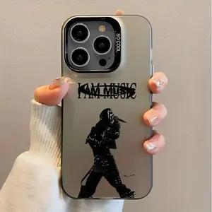 Phone case: Hot rapper P-Playboi Cartis Cool black white style design Phone Case Suitable for iPhone 17 16 15 14 13 12 11 PRO MAX PLUS,AIR and iPhone XR XS MAX 7 8Plus Anti Fall Matte Back Cover, Trendy Design, Urban Fashion, Snug Fit, Fashion Enthusiasts