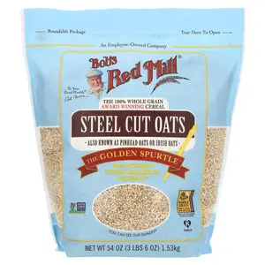 Bob's Red Mill Steel Cut Oats, Whole Grain, 54 oz (1.53 kg)