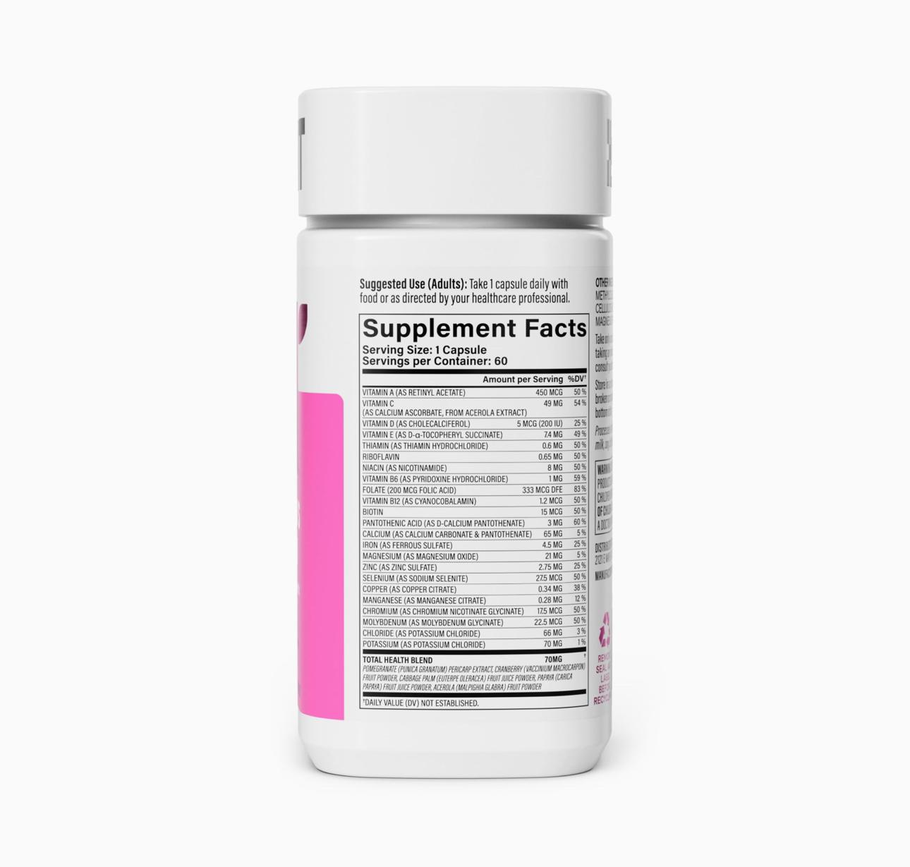 HABIT Women's Multi Supplement - New Look, Supports General Health & Wellness, 60 Capsules Healthcare HABIT Women's Multi Supplement - New Look, Supports General Health & Wellness, 60 Capsules Healthcare