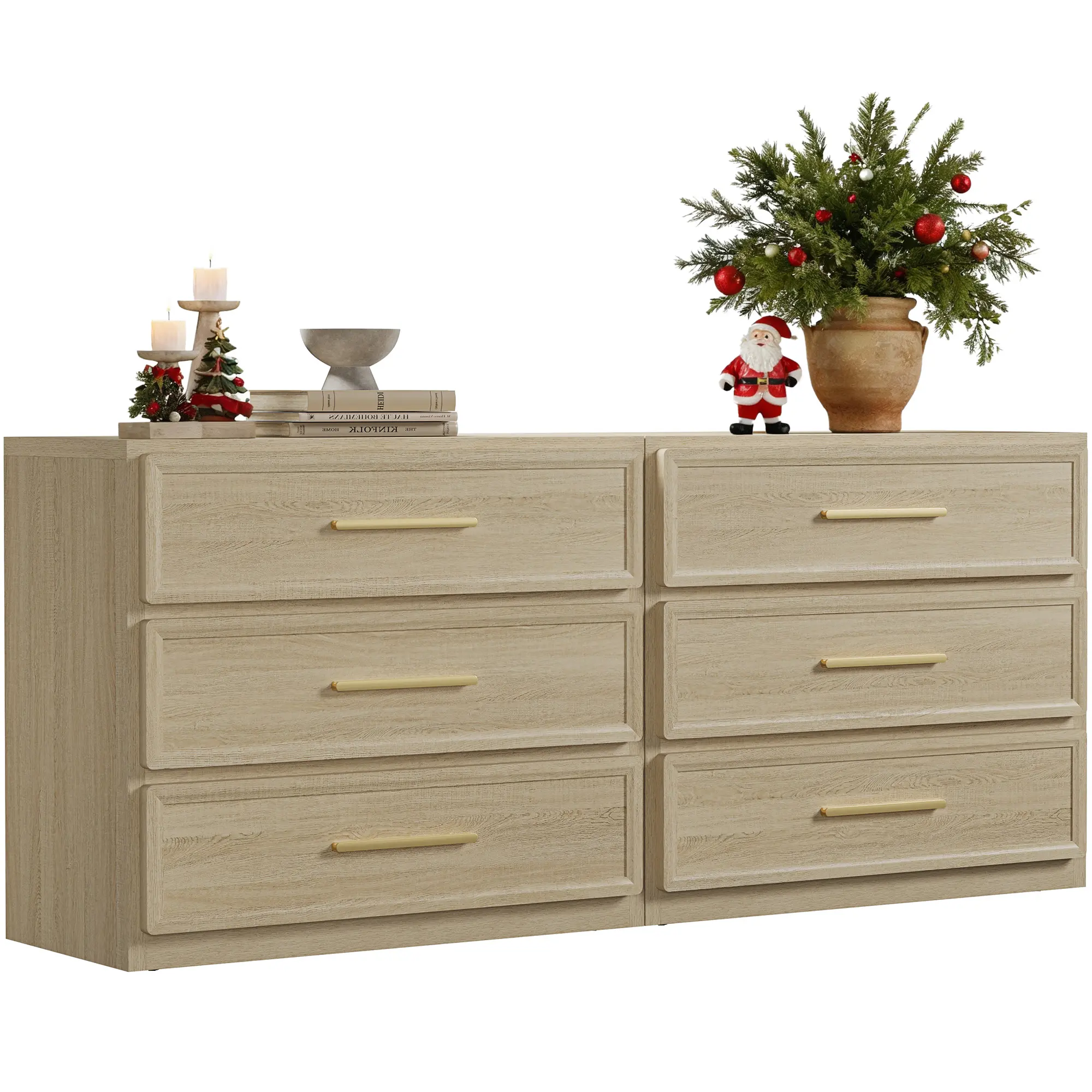 SICOTAS Night Stand Oversized Extra Large Nightstand Tall Bedside Side Table with 3 Drawers with Storage Modern End Table with Golden Handles Night Stands for Bedroom Sofa Couch Office,dorm essentials,home decor