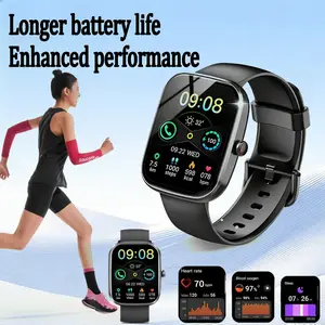 2026 T30 Smart Watch 1.69'' Fitness Tracker for Women & Men, Heart Rate & Blood Oxygen Monitor, Sleep Tracker, IP68 Waterproof Smartwatch, Magnetic Charging, Compatible with Android & iOS, Stylish Gift Watch