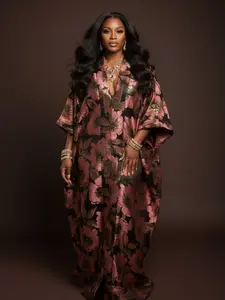 Belle Icon Brocade Boubou Dress