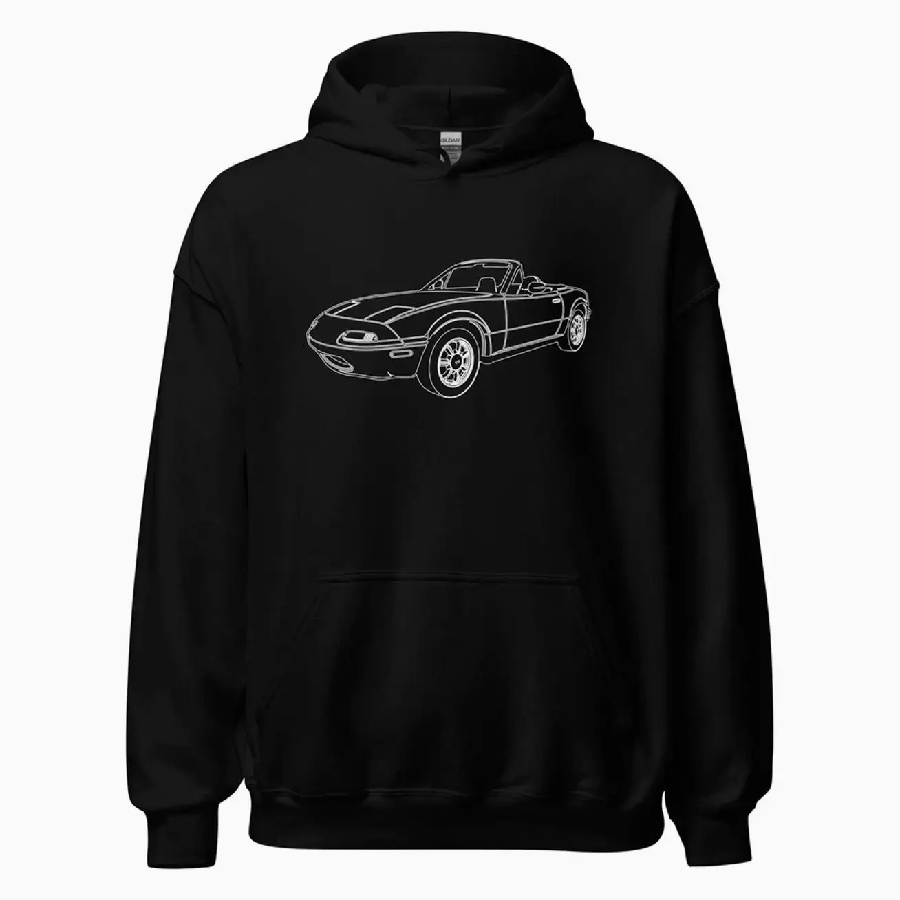 Premium Hoodie For Mazda MX-5 Miata Car Owners Birthday Gift Sweatshirt T-Shirt, Car Enthusiast and Fans Gift