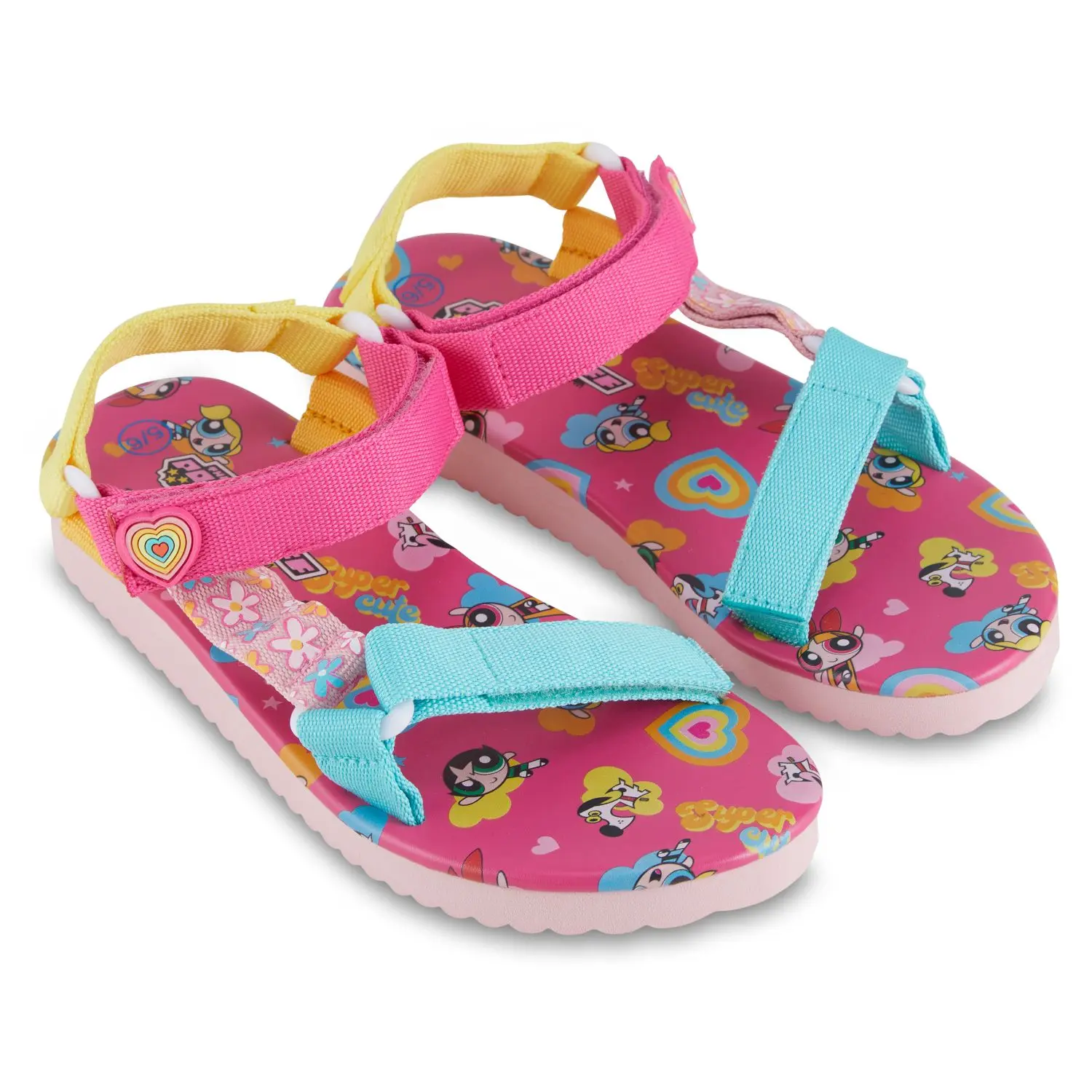 Ladies Powerpuff girls' Sandals