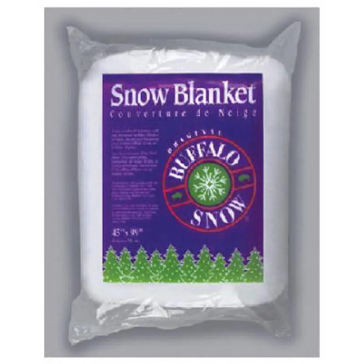 212 MAIN CK2916 Fire Retardant Buffalo Batt & Felt Blanket, 45x99 in. Large All Season Blanket for Home, Festive Use, Fire Retardant Blanket