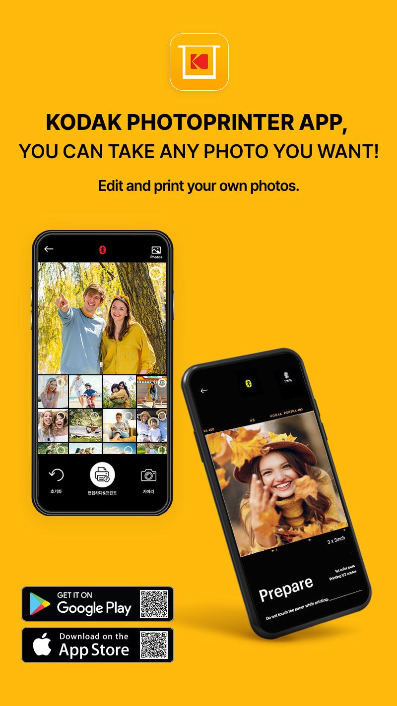 KODAK Dock ERA 4PASS Instant Photo Printer – 4x6” Prints, Easy Bluetooth Connection, High-Quality Output