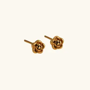 Mini Rosebud Studs