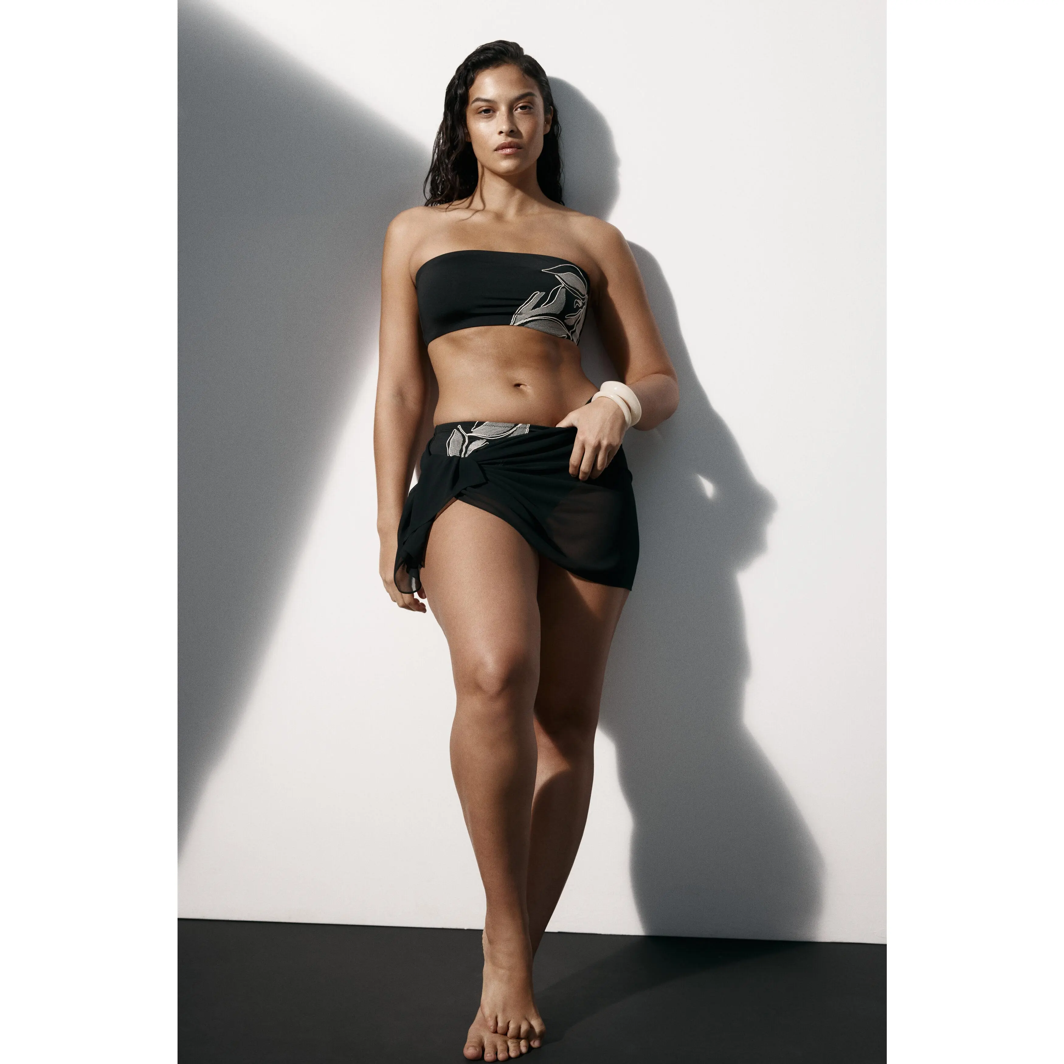 H&M Padded bandeau bikini top