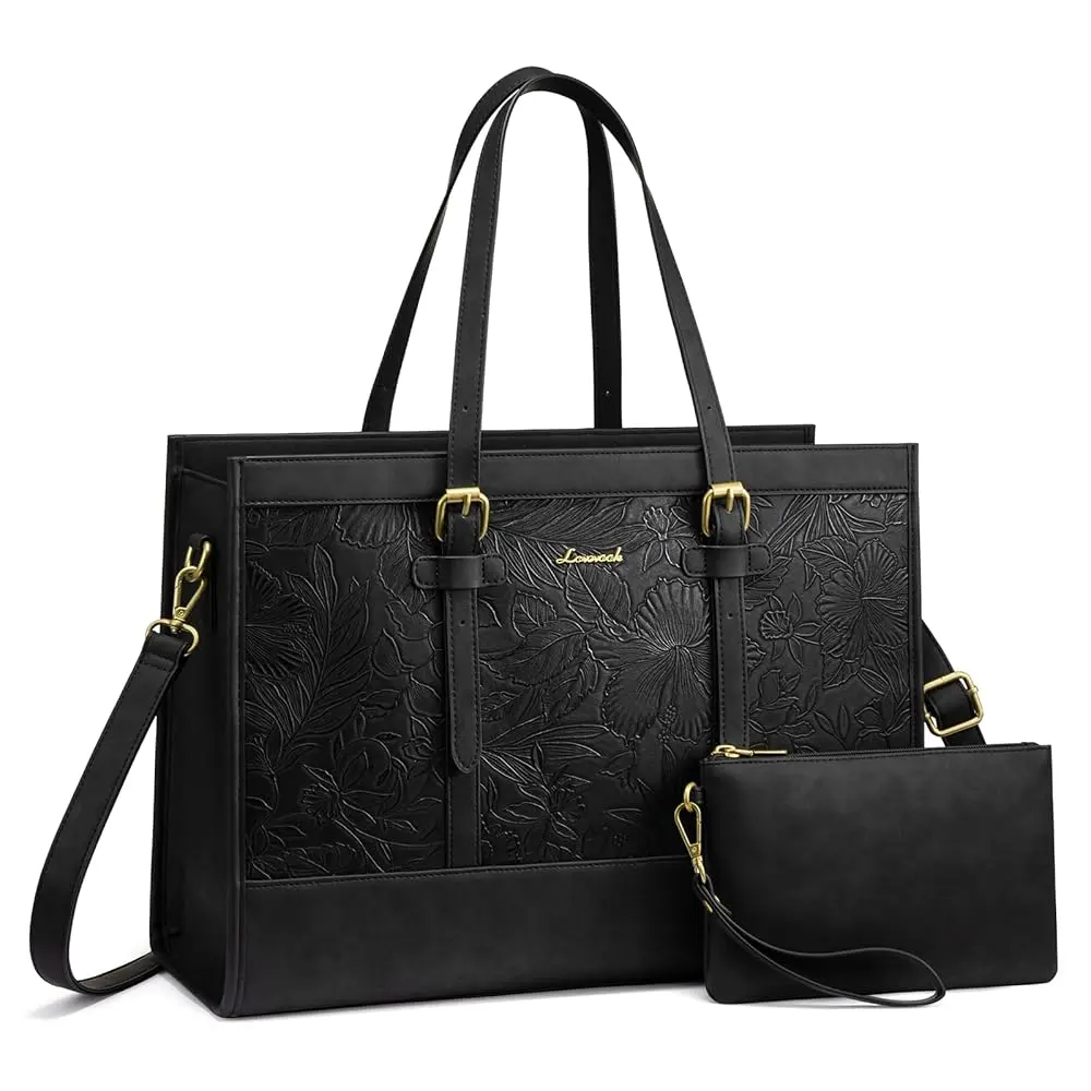 Black Embossed (Full PU Leather)