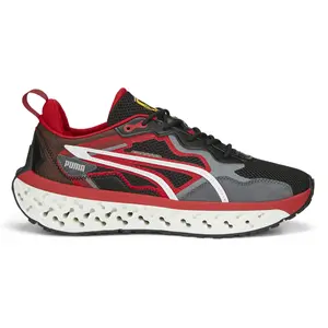 PUMA Mens Scuderia Ferrari Xetic Sculpt Lace Up Sneakers Shoes Casual - Black