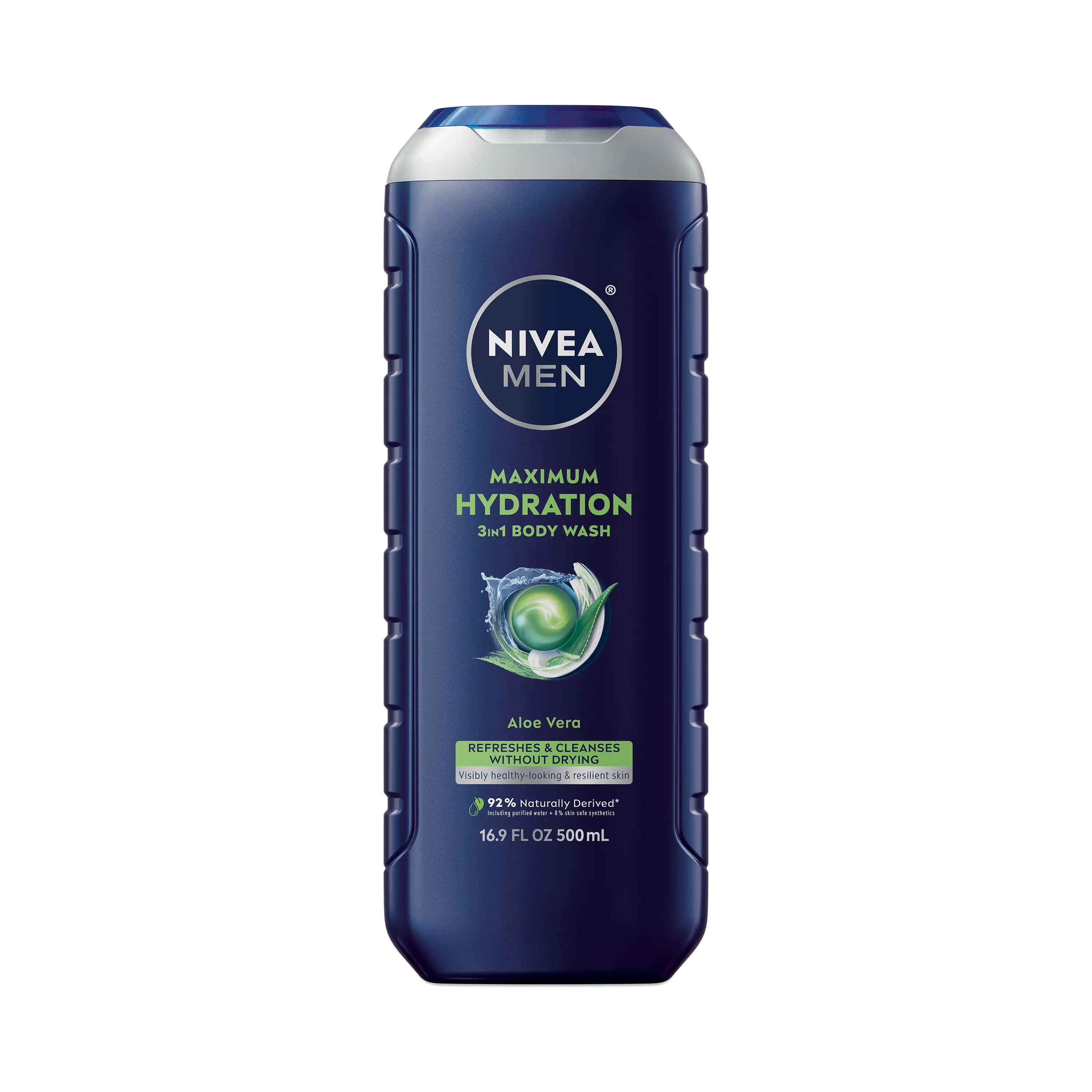 NIVEA Men Maximum Hydration (Aloe Vera) Body Wash 16.9oz