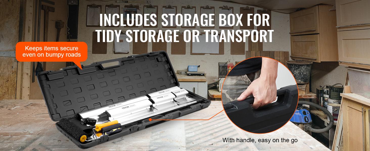 VEVOR Drywall Skimming Blade Set, Various specifications, Skimming Blades Extension Handle Pole, Stainless Steel Knife Professional Skim Coat Tools, for Gyprock/WallBoard/Plasterboard,Drywall Set