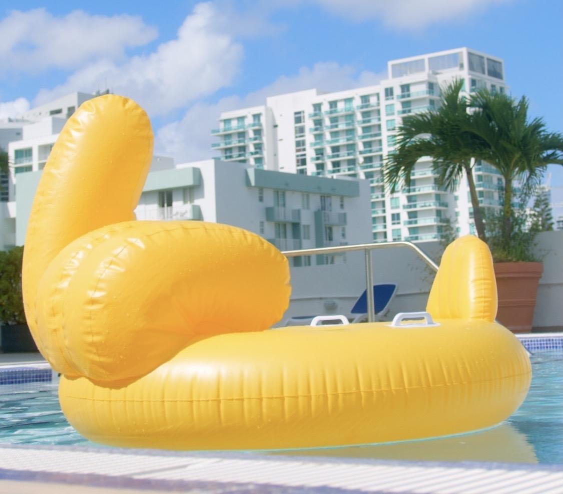 Middle Finger Floaty