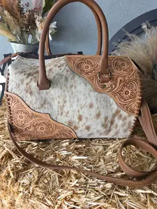 Large Cowhide duffle