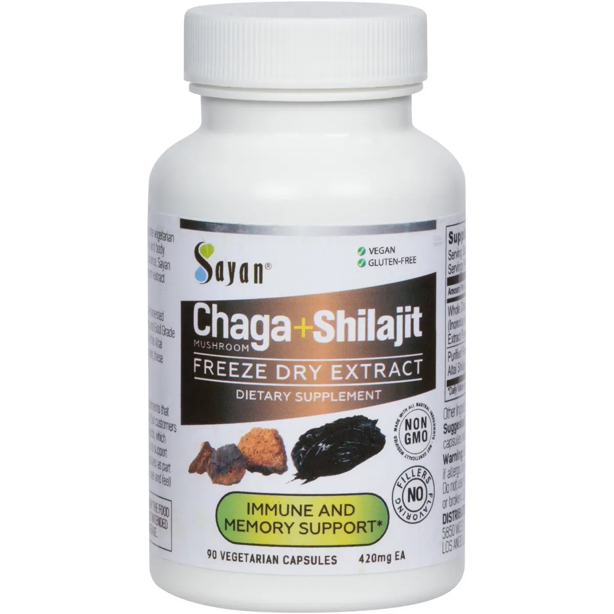 Chaga Extract Plus Shilajit Caps*