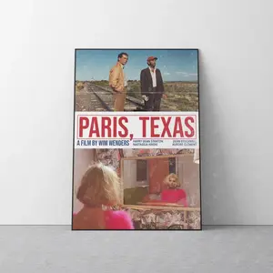 Paris, Texas Movie Poster, Vintage Wall Art, Film Prints, Gift for Fans