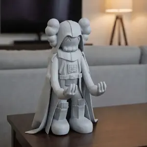 Galaxy Dark Helmet Controller Stand – 3D Printed Gaming Desk Holder for PS5 PS4 Xbox Controller