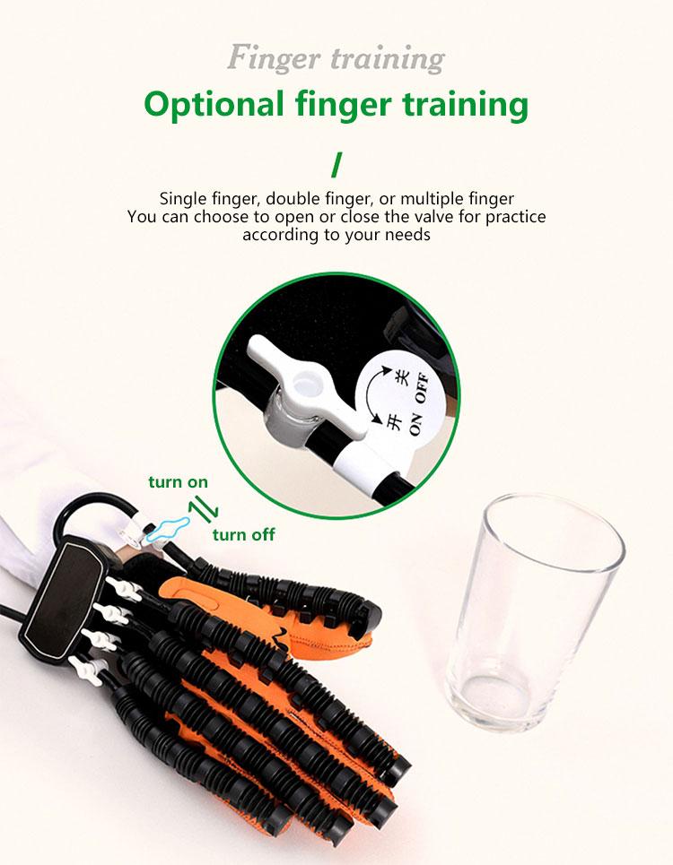 Smart rehabilitation robot gloves, hand therapy gloves, arthritis gloves, cerebral palsy, multiple modes, comfortable massage, increase blood flow, gift for loved ones