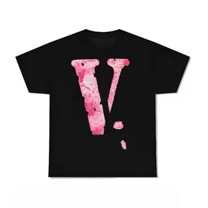 Trendy Unisex Y2K Style Short Sleeve Graphic T Shirt Featuring V Letter Print and Personalized Loose Fit Perfect for Summer and Machine Washable