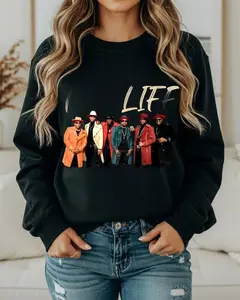 New Edition NE 4 Life Tshirt Sweatshirt Hoodie , New Edition Tour Merch, R and B Fans