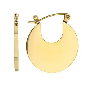 JTV Gold Tone Stainless Steel Earrings