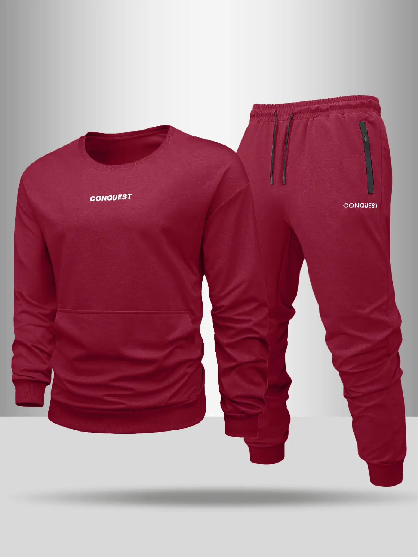 Men's everyday casual set, 2-piece long-sleeve pullover hoodie and sports leggings, spring and autumn outdoor suit, men's comfortable loungewear. Clothes Menswear Pants Top Trouser Formal Motocross