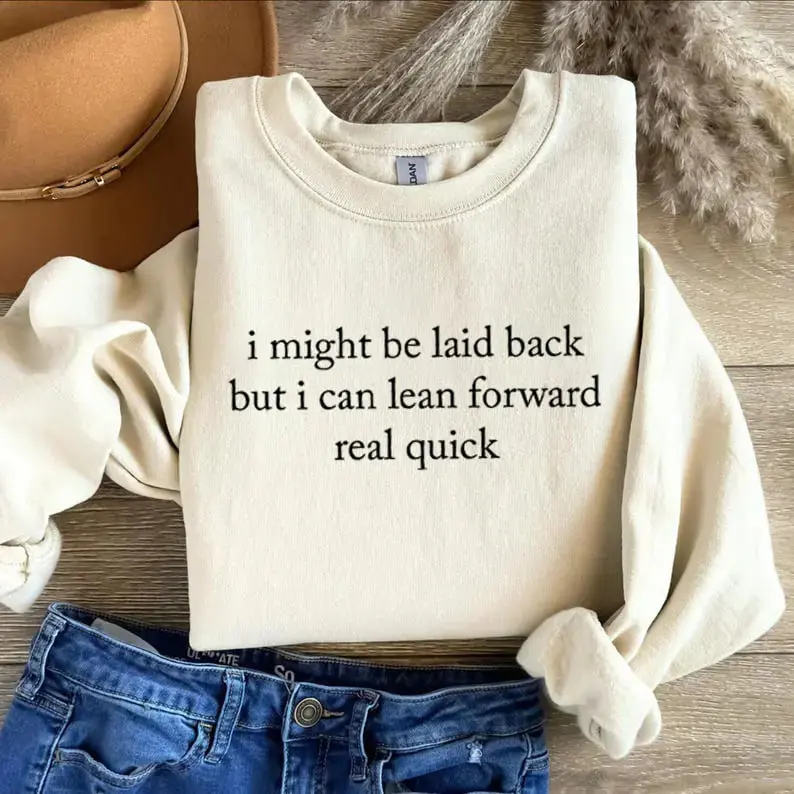 Women's Unisex Wear Crew Neck Print Sweatshirt & T-Shirt, Sarcastic Funny Fit Clothes, Casual