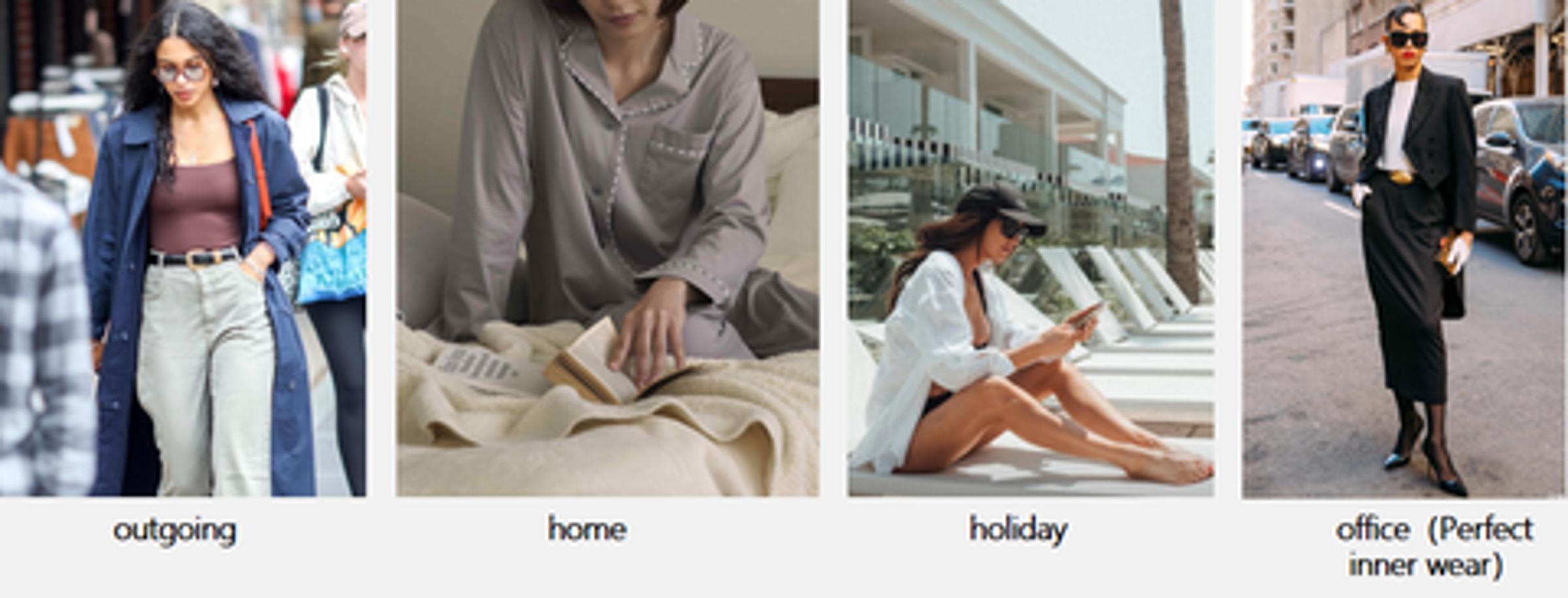 Popilush Fit Shapewear Bodysuit  Deep-V Neck Lace Bodysuits Basic Womenswear Tops Or Leather Skirts Underwear Sleeveless Long Sleeve Bodysuit Buckle Breathable Smooth