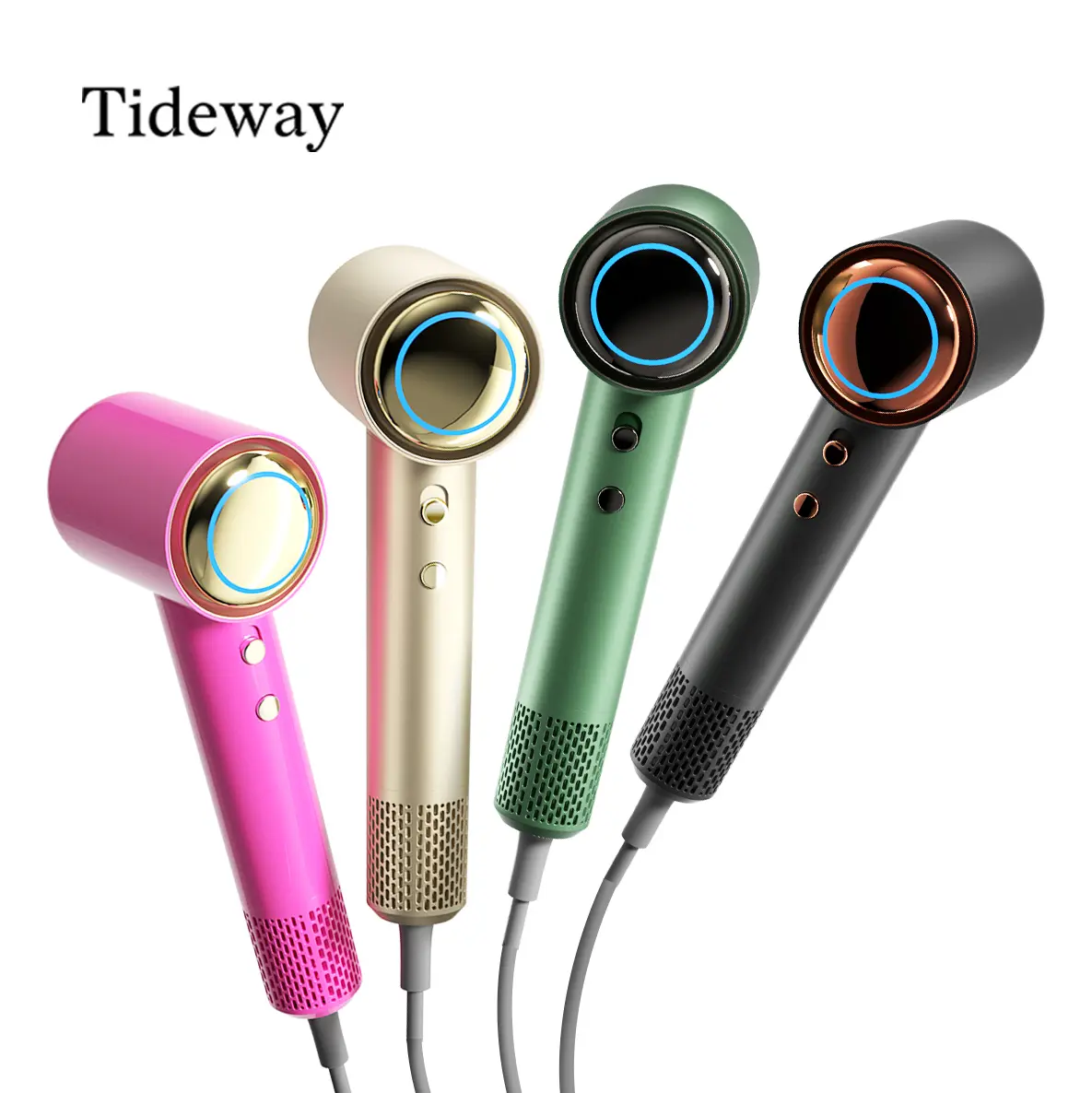 Tideway H11 High-Speed Ionic Hair Dryer Blower, Intelligent Temperature Control, Plasma Tech for Scalp Care, Self-Cleaning Blow Dryer, Anti-Static & Frizz Hair Tools, Gift for Men & Women ,Summer Hair Style tiktokshopbacktoschool