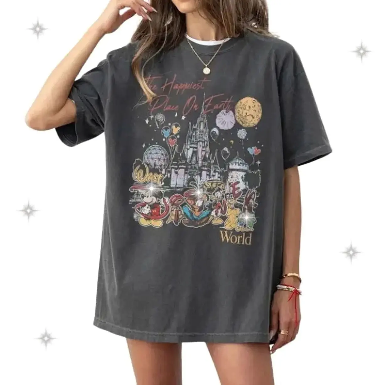 Retro Walt Fairy World 1971 Shirt, You And Friends Shirt, Trip 2025 Tee, The Happiest Place On Earth Tee, Family Vacation Shirt [Adult - Youth - Toddler]