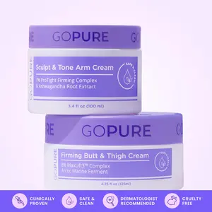 GOPURE Firm & Tone Bundle - Arm Cream + Butt & Thigh Cream