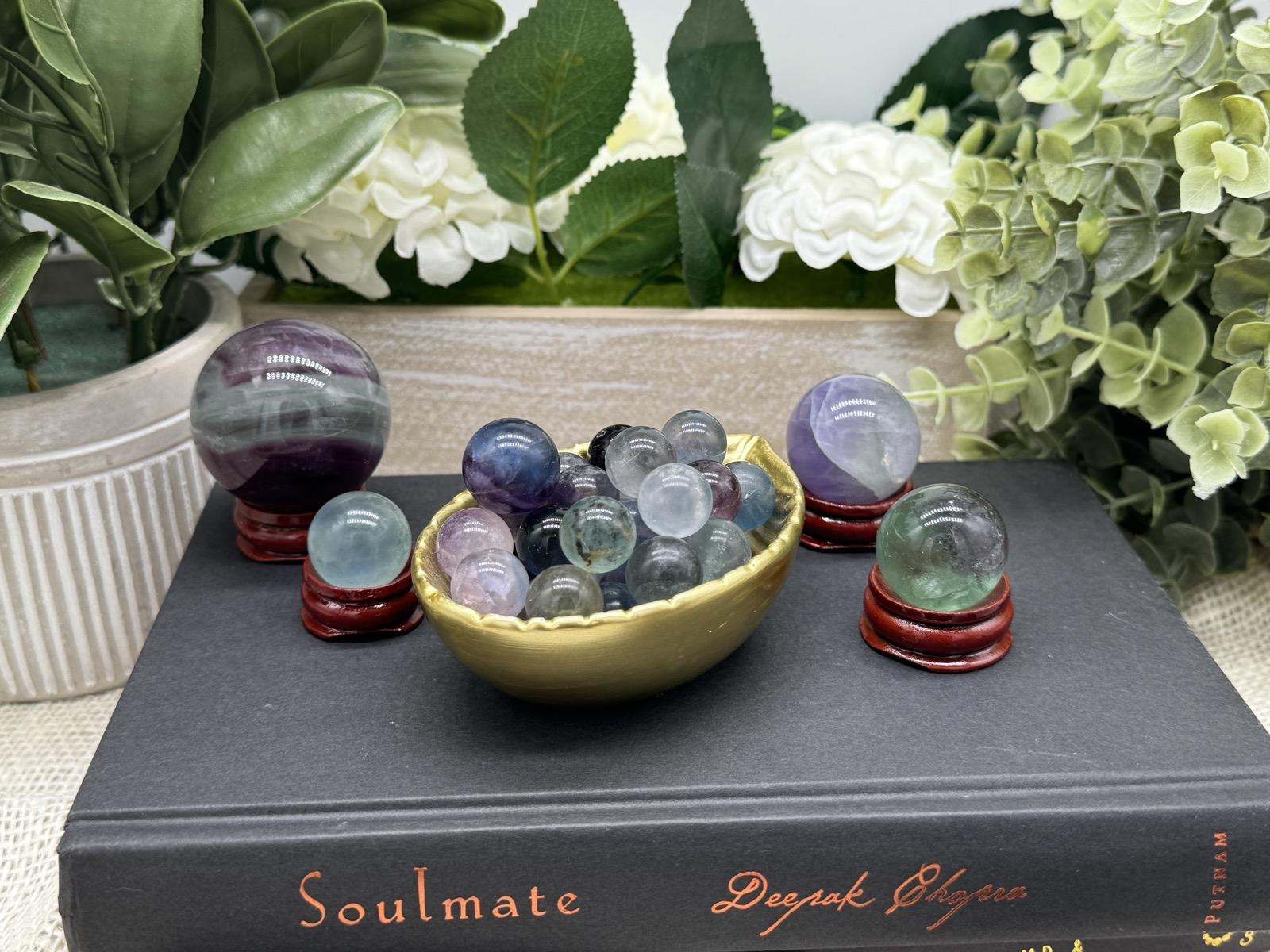 Rainbow Fluorite from Urban Rutile