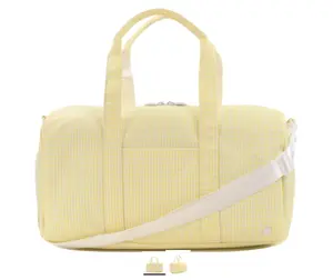 Weekender Duffle Bag Gingham Buttercup