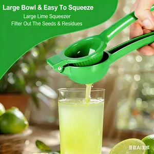 TikTok Viral Lemon Juicer, Manual Portable Fresh Squeeze Gadget, Seed & Pulp Separator excellent gift choice