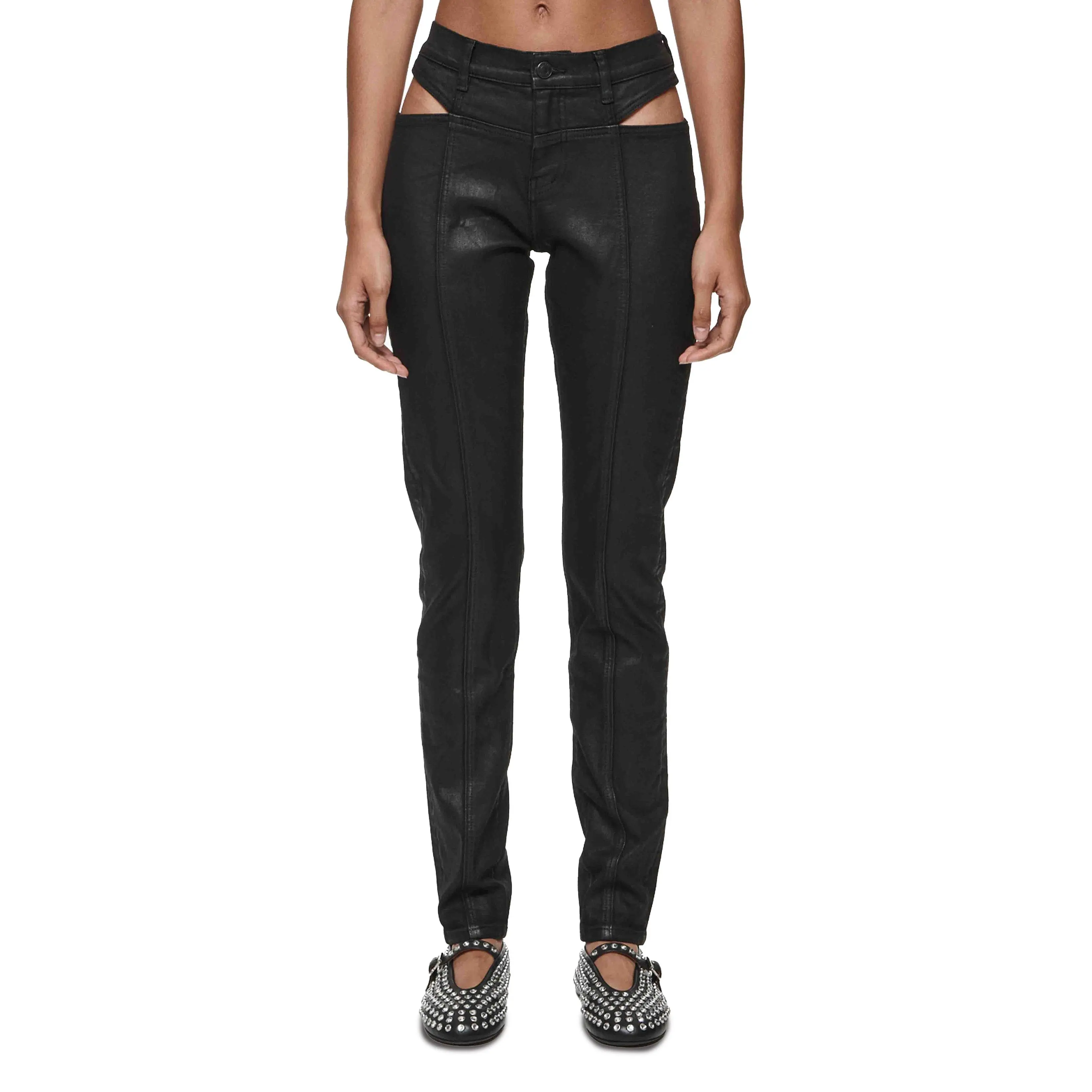 Skinny Cut Out Coated