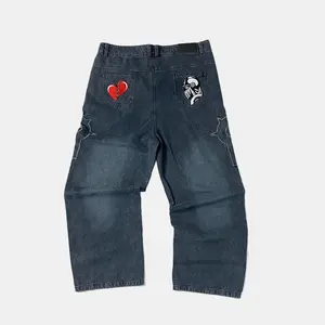 Silver Chariot Jeans Jojo Anime Jeans for Men Casual Street Style Fashion Anime Fan Men's Jeans Mid Waist Fitted Rock Style Denim Bottom