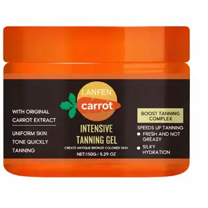 Lanfen Tanning Gel – 5.07oz Fast Tan Accelerator for Outdoor Use | Moisturizing, Smooth Finish, Water-Resistant Body Care Radiant Moisturizer