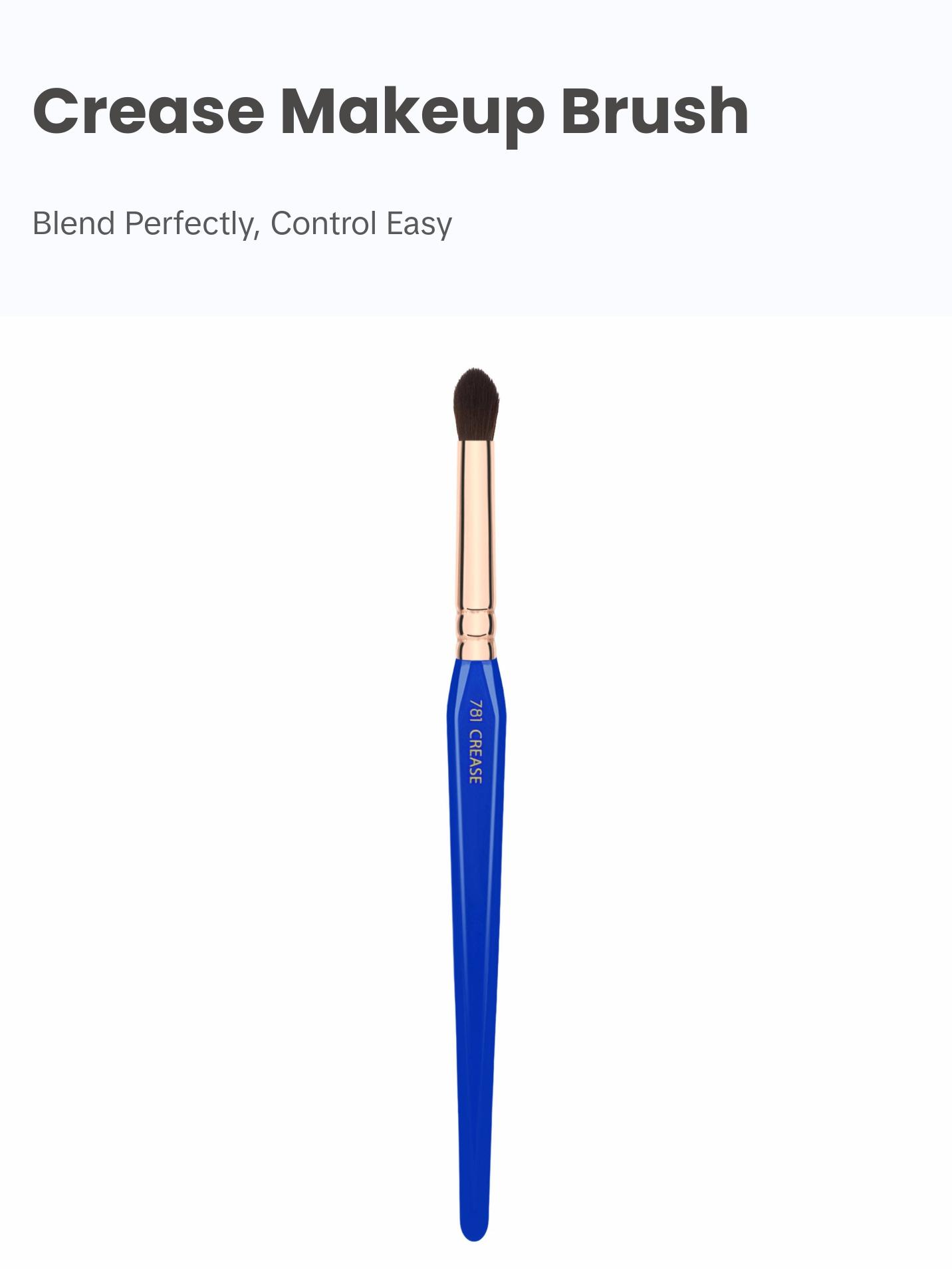 Bdellium Tools Golden Triangle 781 Crease Cosmetic Brush Eyeshadow Brush