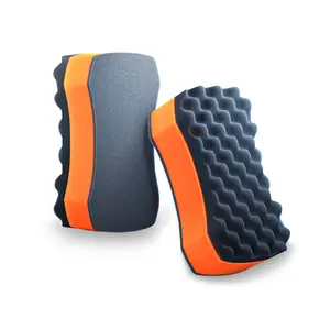 Premium Dual-Sided Car Detailing Sponge Waffle Texture & Flat Surface for Scratch-Free Cleaning Waxing Polishing Reusable Auto Tool for Cars Trucks