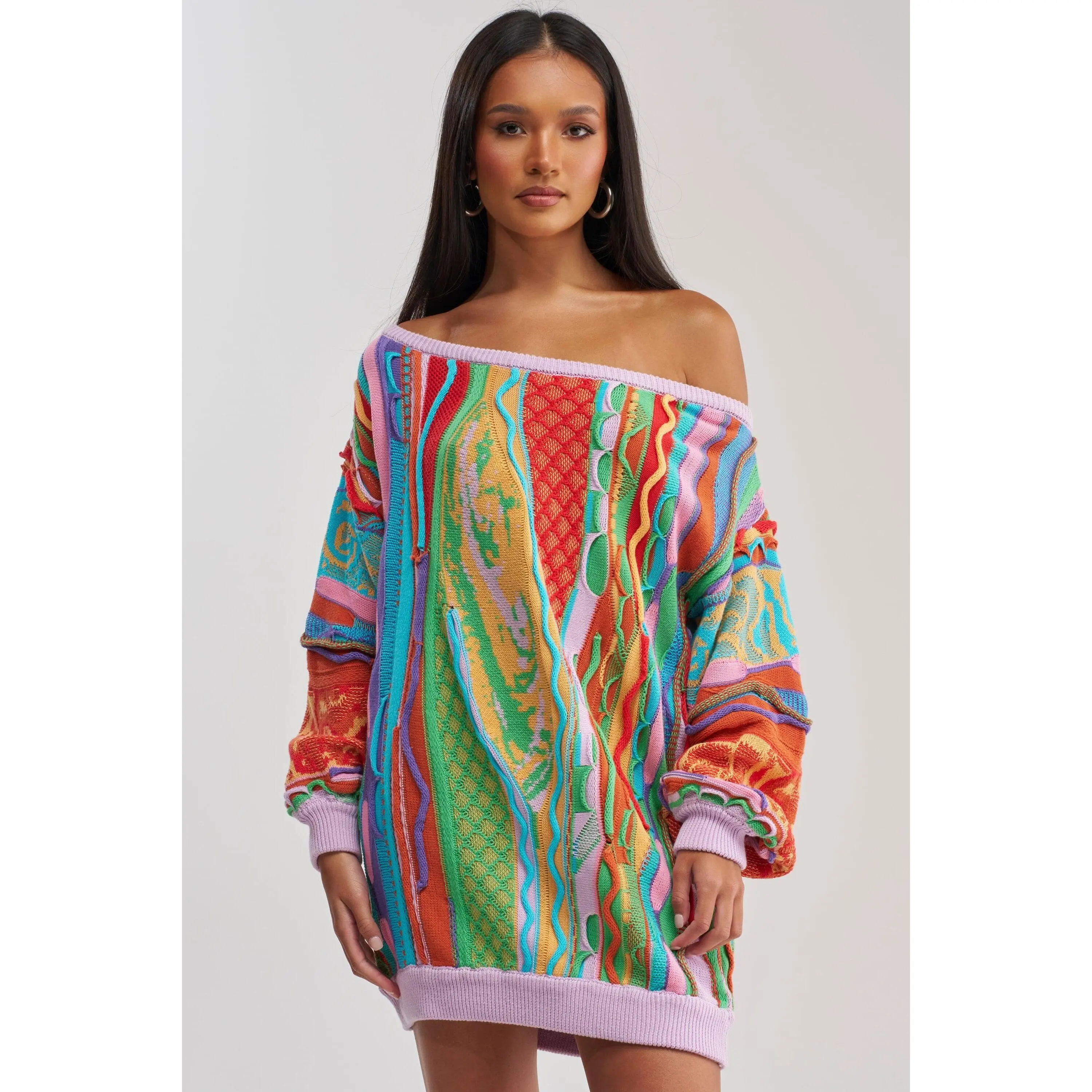 CROWD FAVORITE SWEATER MINI DRESS