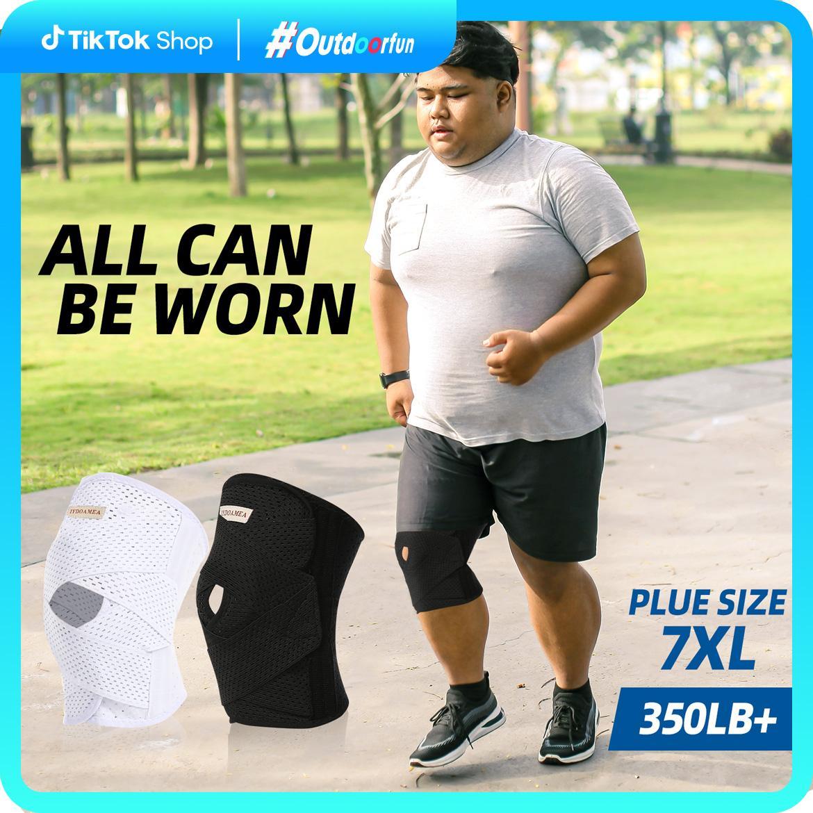 IYDoaMea 1 PC Plus Size (7XL 300LB) Knee Compression Wrap Brace (Order A Size Up), Breathable Adjustable Knee Brace For Men And Women, Knee Brace With Side Stabilizers Leg Supporter Healthcare football accessories Dealsforyoudays IYDoaMea 1 PC Plus Size (7XL 300LB) Knee Compression Wrap Brace (Order A Size Up), Breathable Adjustable Knee Brace For Men And Women, Knee Brace With Side Stabilizers Leg Supporter Healthcare football accessories Dealsforyoudays